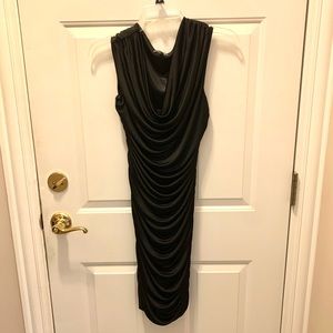Express Cowl Neck Bodycon Dress